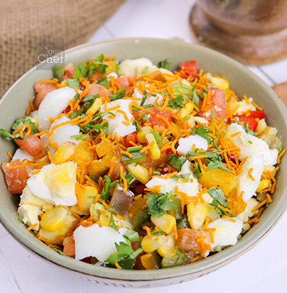 Egg Chaat Recipe Egg Chaat Recipe